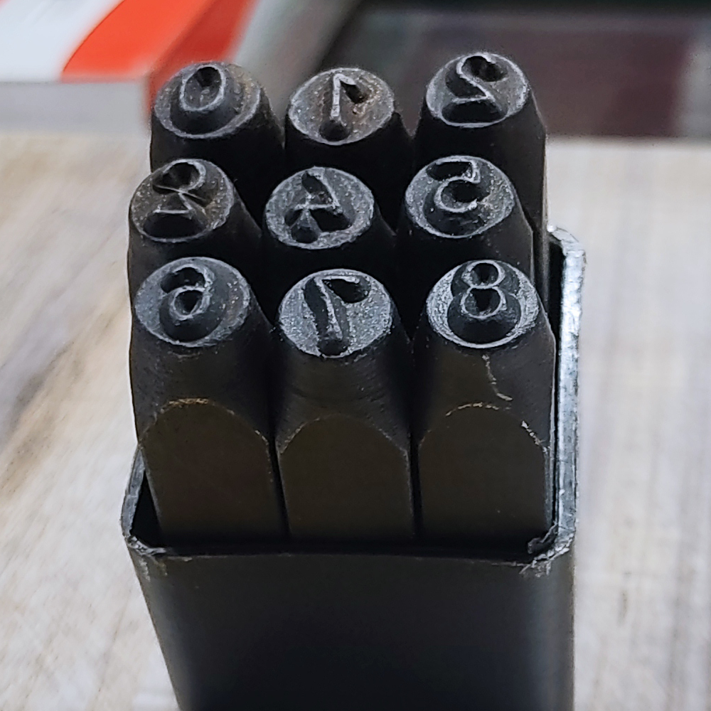 Abecedario De Golpe/ Numerador De Golpe - Image 2