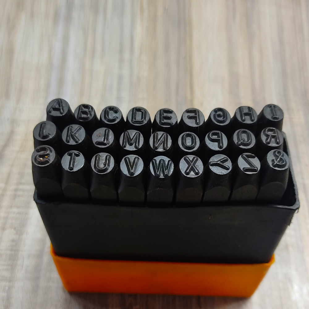 Abecedario De Golpe/ Numerador De Golpe